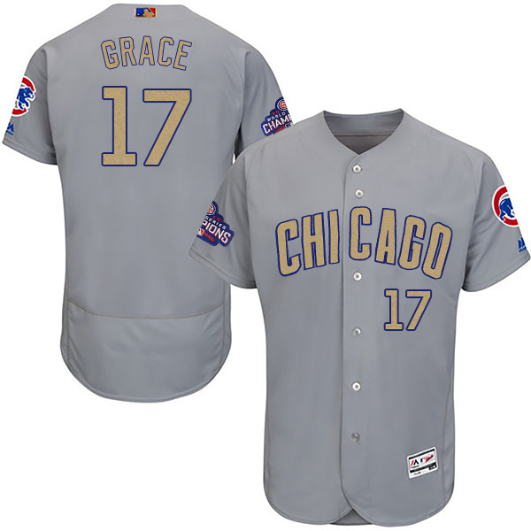 CUBS White 2017 Gold Program Jerseys-062